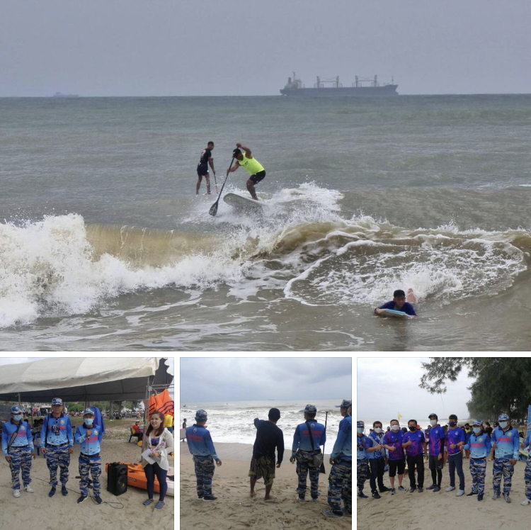 ดูแลความปลอดภัยกิจกรรม Songkhla Fun SUP