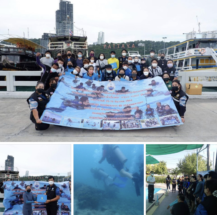 จบอีกรุ่น หลักสูตรนักดำน้ำ open water เพื่อดูแลทะเล