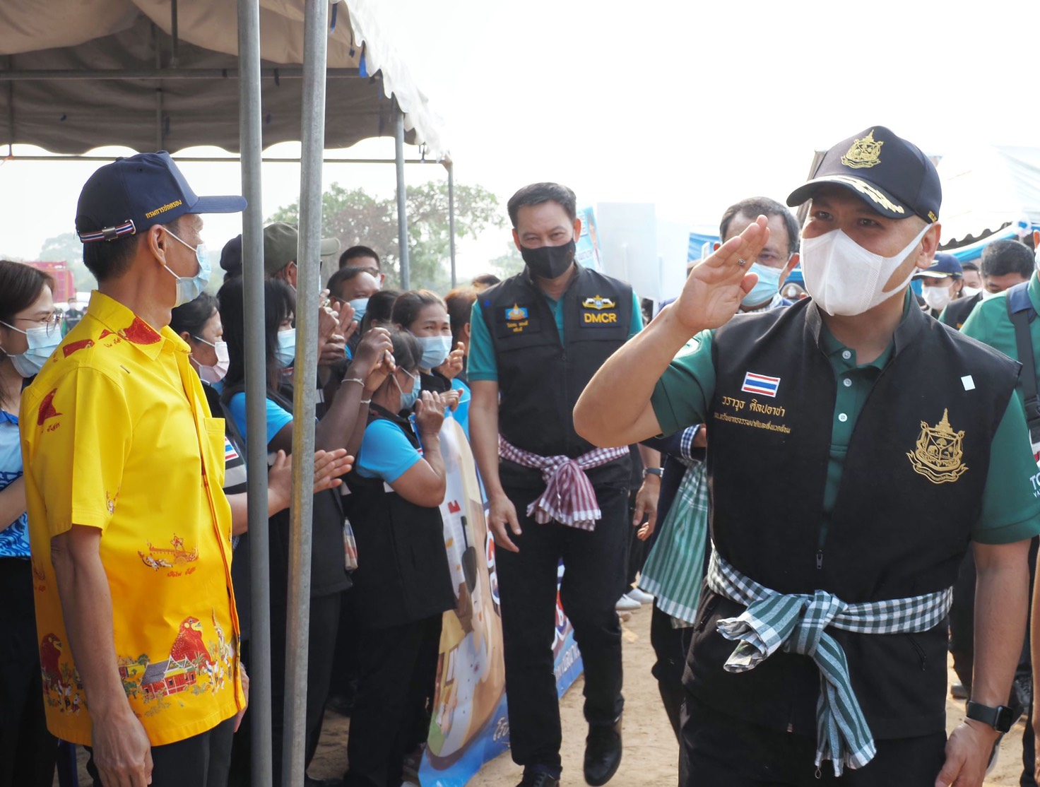 “วราวุธ” ลุยเปิดโครงการระบบกระจายน้ำด้วยพลังงานแสงอาทิตย์ จ.ยโสธร