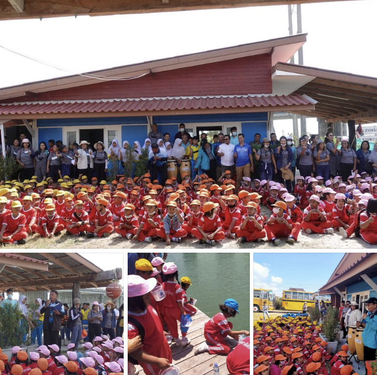 ร่วมชุมชน จัดอบรมน้องๆ โรงเรียนเกตุชาติศึกษา อนุรักษ์ทะเลหัวไทร