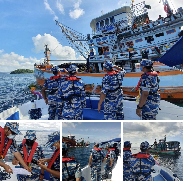 ตรวจเรือประมง IUU ทะเลพังงา ไม่พบผิดกฎหมาย
