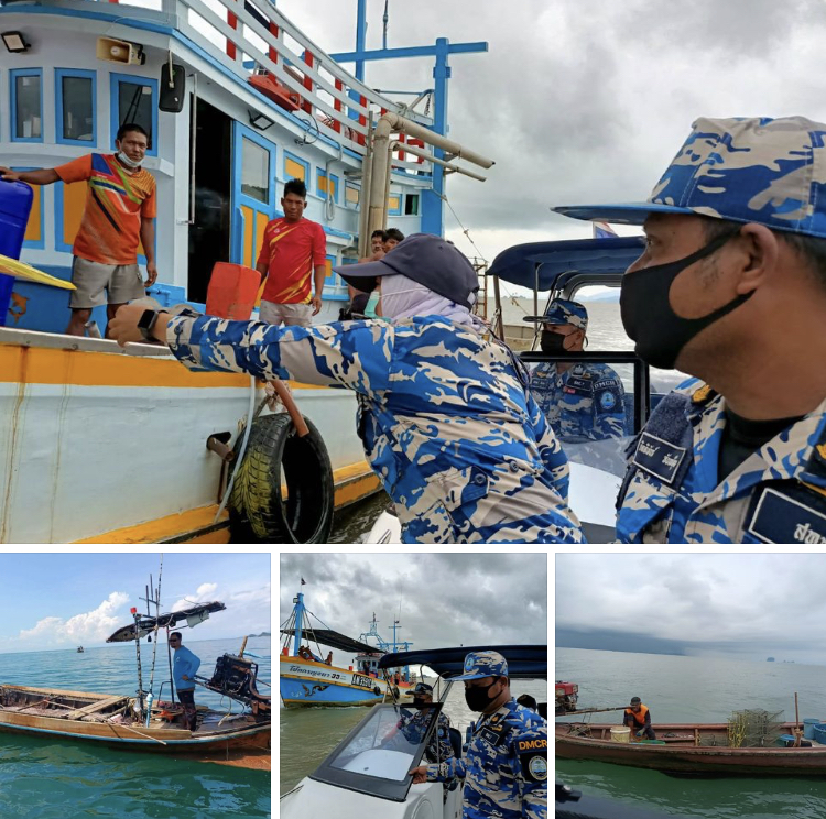 ลาดตระเวนตรวจการทำประมงตามระเบียบ IUU ทะเลสตูล