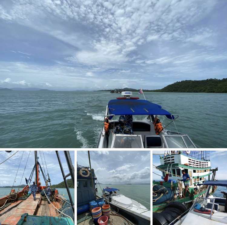 ตรวจเรือประมงตามระเบียบ IUU ทะเลระนอง เหตุการณ์ปกติ