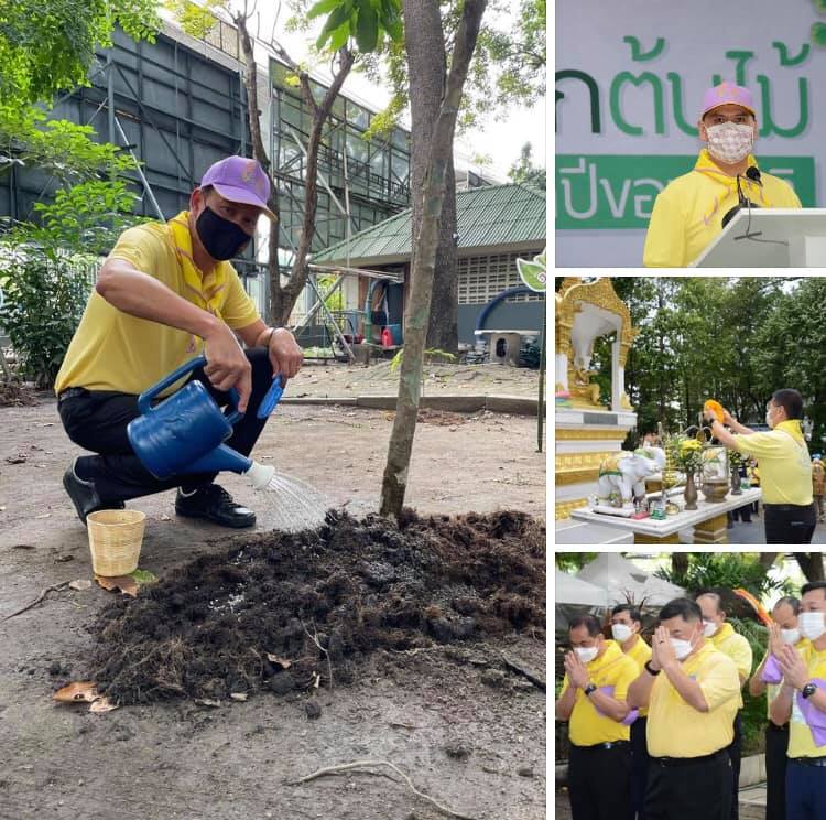 อธิบดีกรม ทช. ร่วมงานวันรักต้นไม้ประจำปีของชาติ ณ กรมป่าไม้