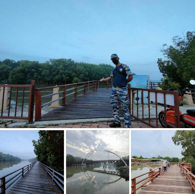 ฟ้าครึ้ม ไม่มีฝนตกน่าเที่ยวจริงป่าชายเลนเมืองระยอง