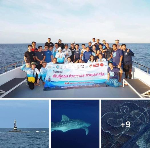 ภารกิจเก็บกู้อวนเสร็จสิ้น ฟื้นคืนความสมบูรณ์ให้ทะเลเกาะโลซิน