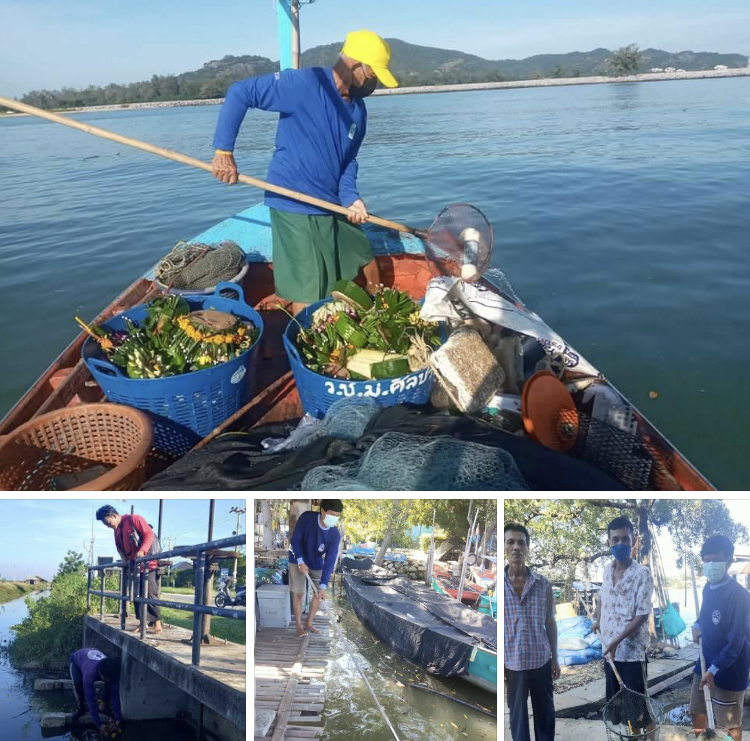 ระดมอาสาเพชรบุรี-ประจวบคีรีขันธ์ เก็บกระทงก่อนเป็นขยะทะเล