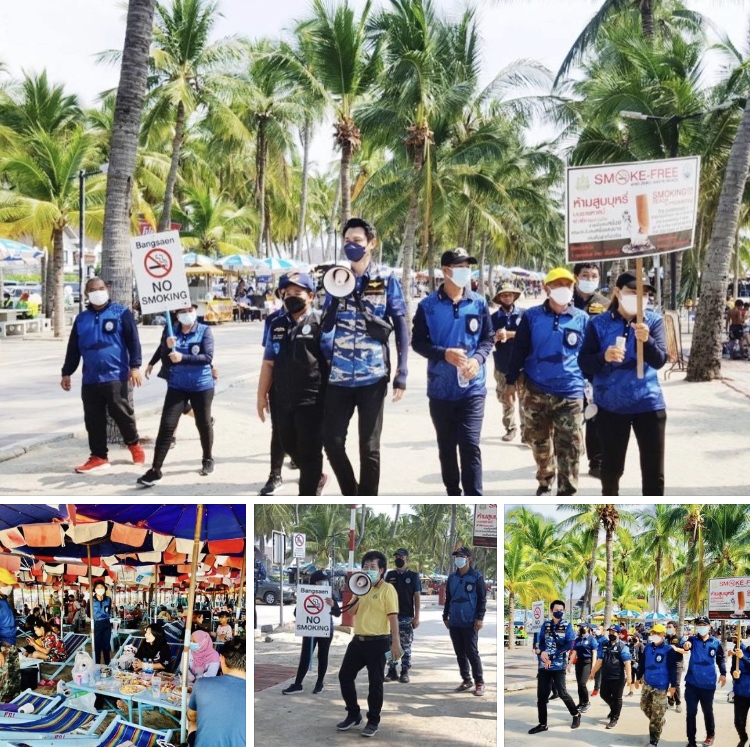 ปุกาศ อย่าลืมๆ ชายหาดปลอดบุหรี่คุ้มครองหาดท่องเที่ยว