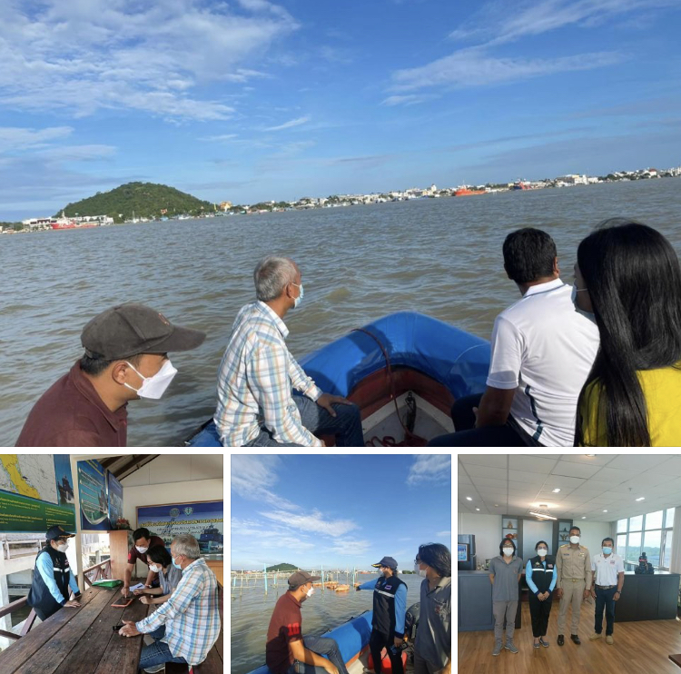 ติดตามงานโครงการบริหารจัดการขยะทะเล จ.สงขลา
