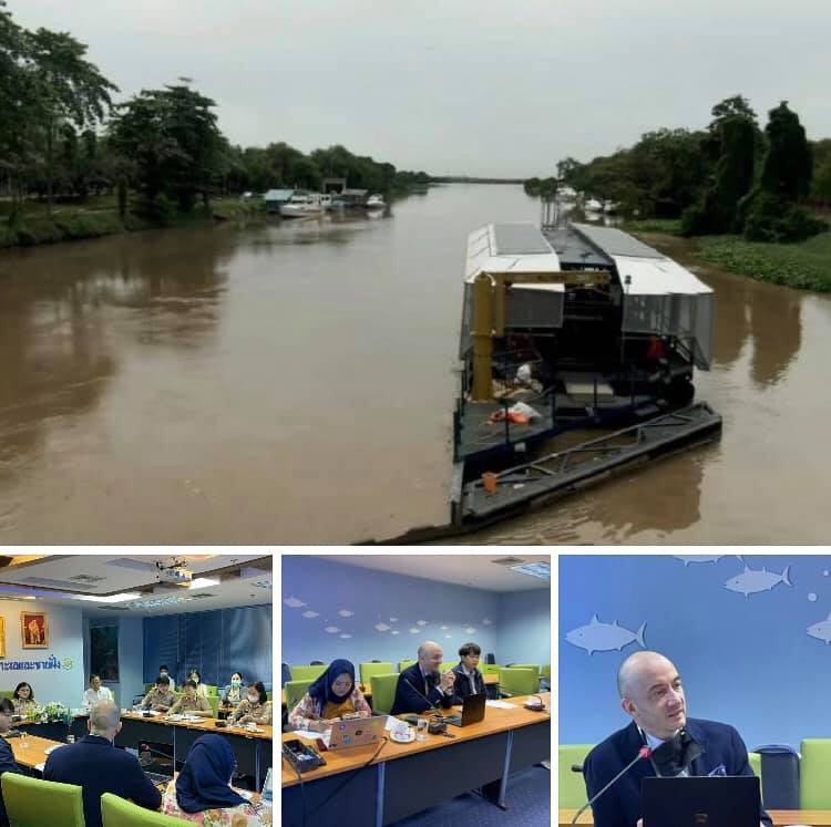 เดินหน้า พร้อมนำเรือเก็บขยะจากเนเธอร์แลนด์ประจำการในไทย