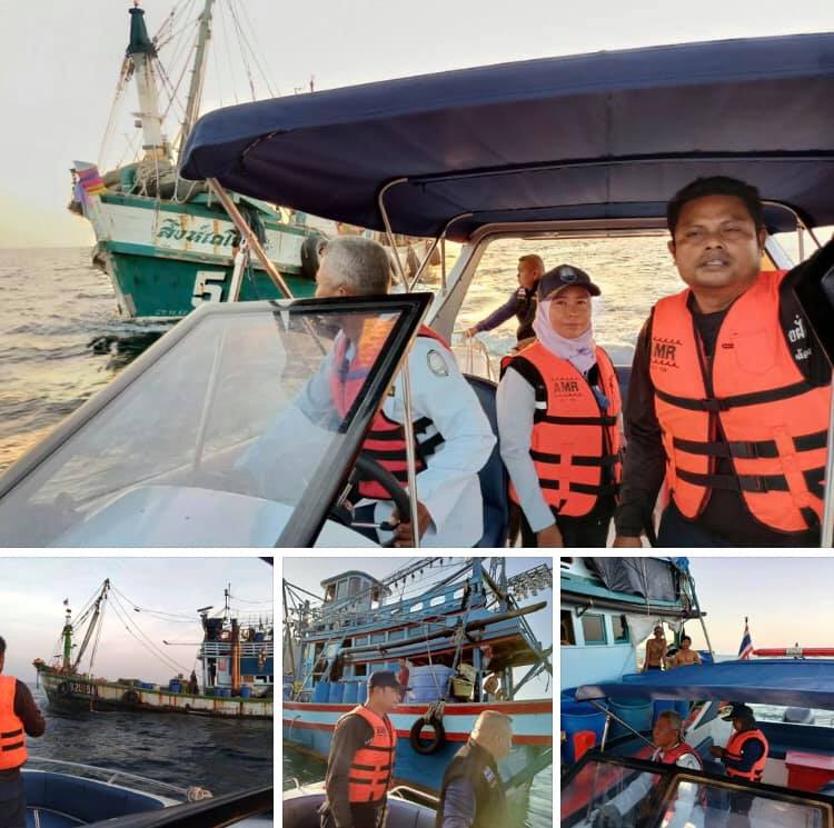 ตรวจเรือประมงทะเลสตูล เอกสารครบตามระเบียบ IUU