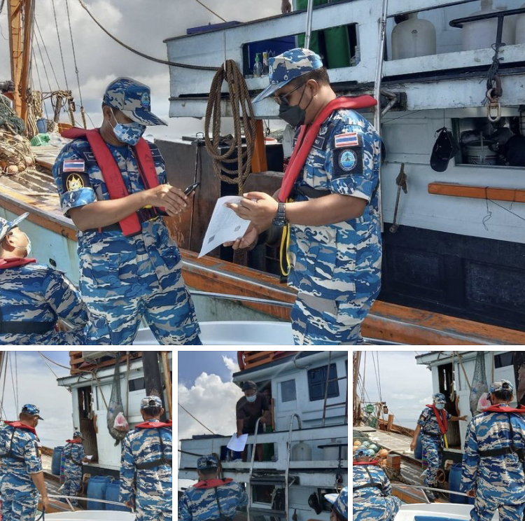 ตรวจรายวันต่อเนื่อง เรือประมง IUU ทะเลพังงา