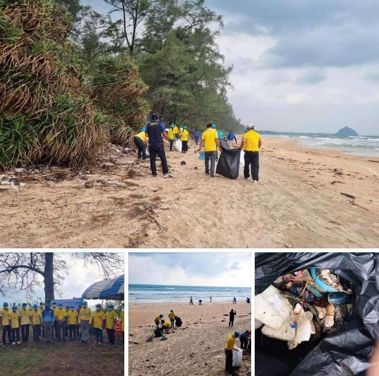 ทุกคนช่วย ทะเลบ้านเรา หาดบ้านเรา ปะทิวสะอาดแน่