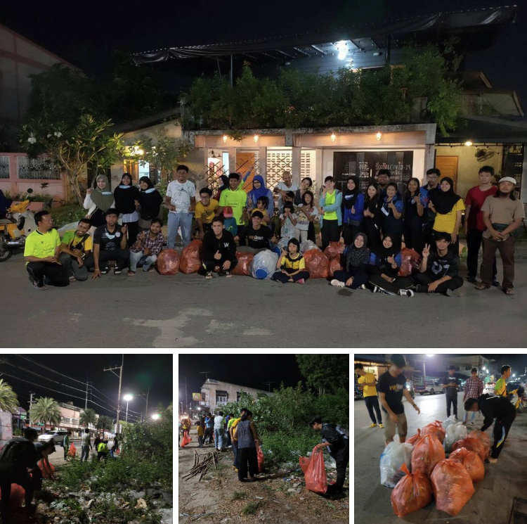 ชุมชนสามัคคี รณรงค์ ประชาสัมพันธ์การใช้ถุงผ้าลดปริมาณขยะเมืองปัตตานี