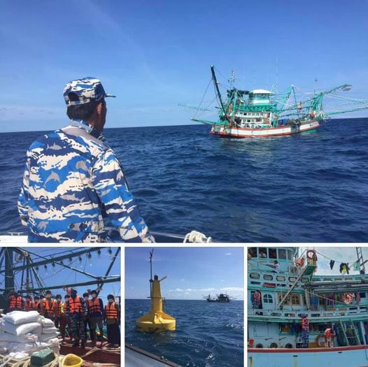 ตรวจเรือประมงสุราษฎร์ธานี เอกสารครบตามระเบียบ IUU