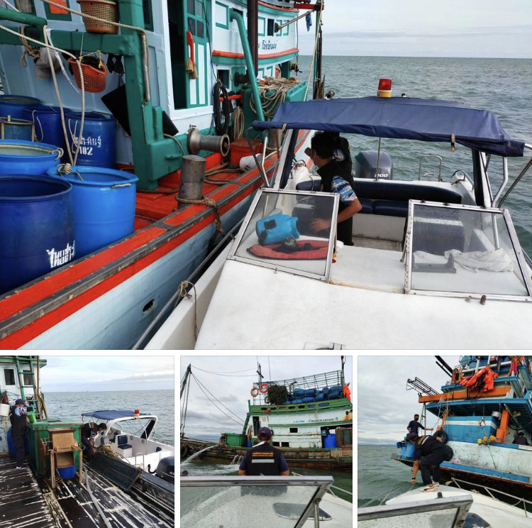 ตรวจเรือ IUU เรือประมงปัตตานีไม่มีผิดระเบียบ