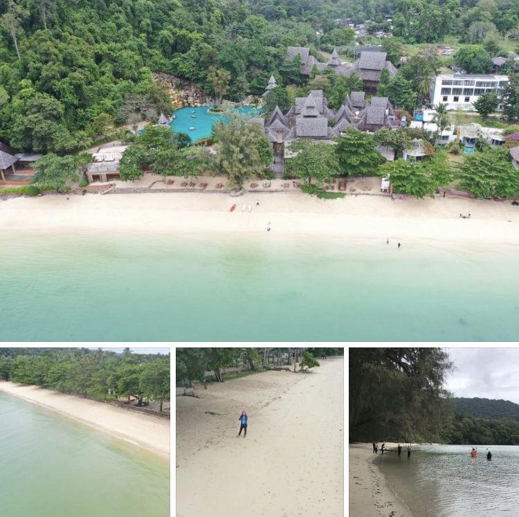 สำรวจสถานภาพหาดโล๊ะปาเหรด เกาะยาวทะเลใต้