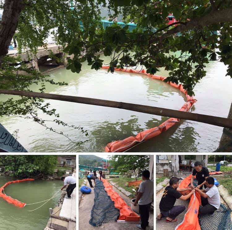 เพิ่มประสิทธิภาพการกักขยะจากทะเลสาบ ก่อนออกทะเลสงขลา
