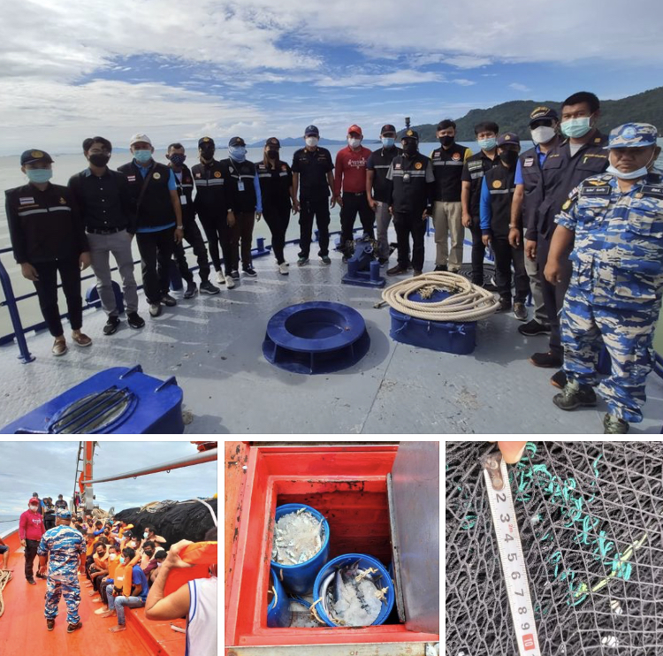 ตรวจเรือประมงทะเลสตูล เอกสารครบไม่มีผิดกฎหมาย