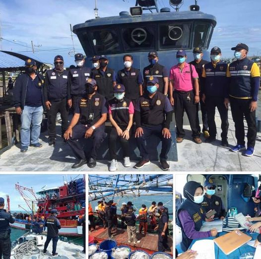 ตรวจเรือประมงทะเลปัตตานี เอกสารครบตามระเบียบ IUU