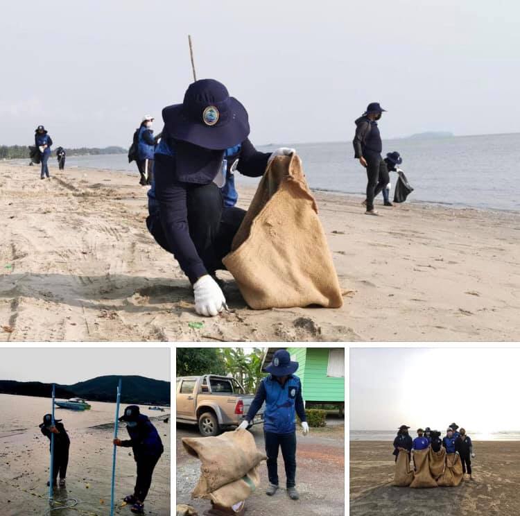 สำรวจขยะทะเลหาดแหลมสิงห์ เพื่อจัดการทะเลจันทบุรี