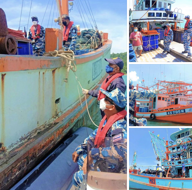 ตรวจเรือประมงตามมาตรการ IUU ทะเลภูเก็ต