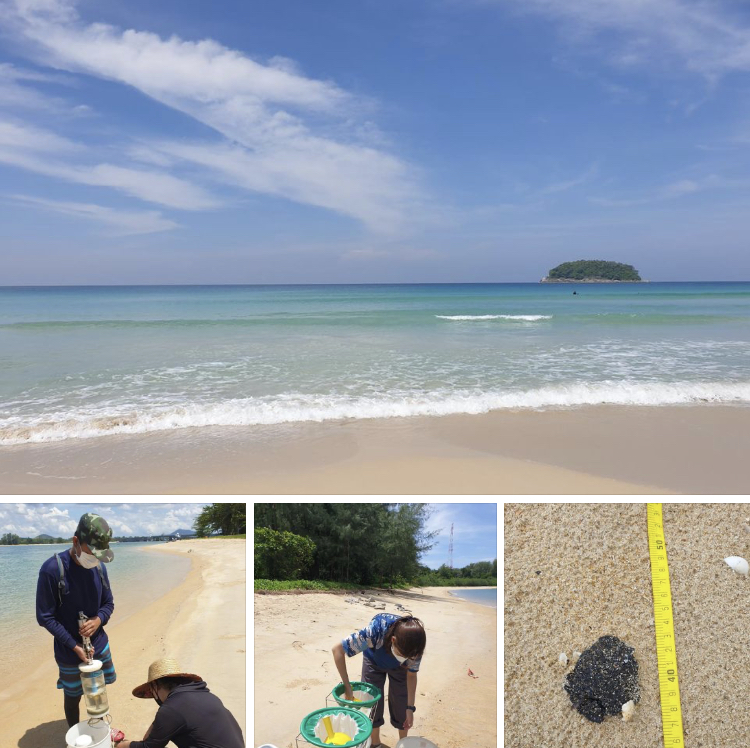 เก็บตัวอย่าง ตรวจสอบคุณภาพน้ำทะเลรอบเกาะภูเก็ต