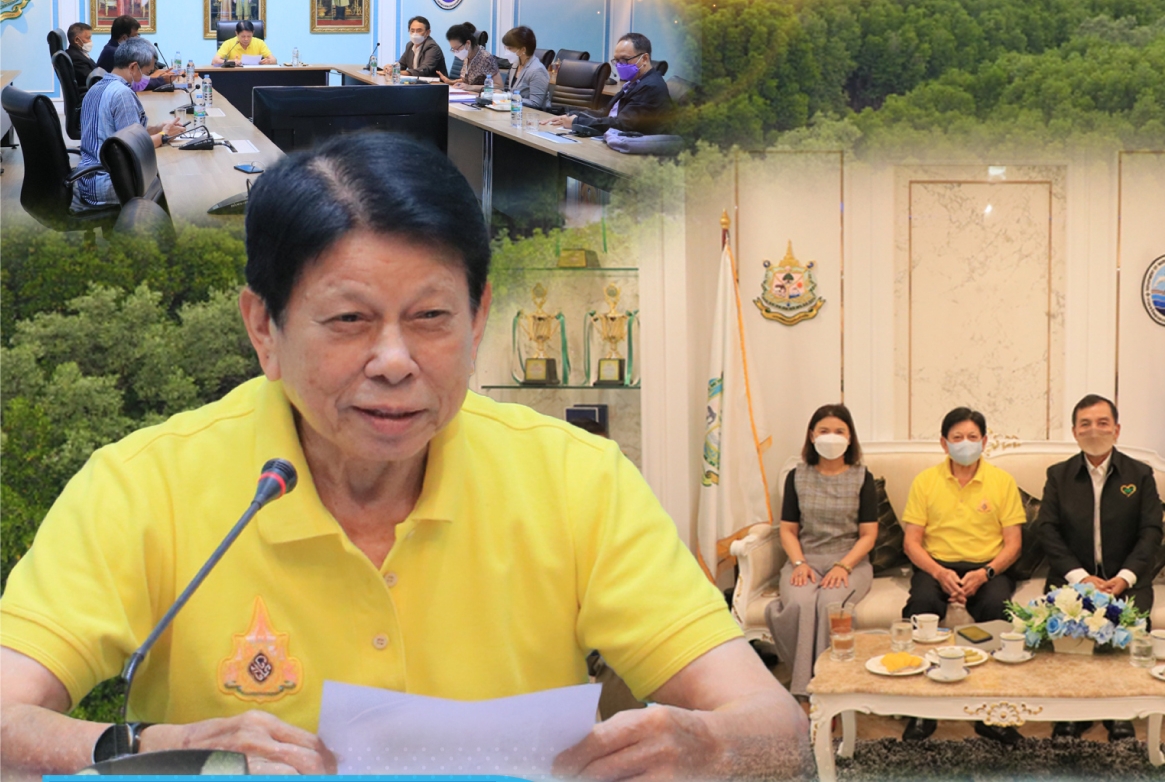 ทช. ประชุมคณะกรรมการมูลนิธิสวนพฤกษศาสตร์ป่าชายเลน