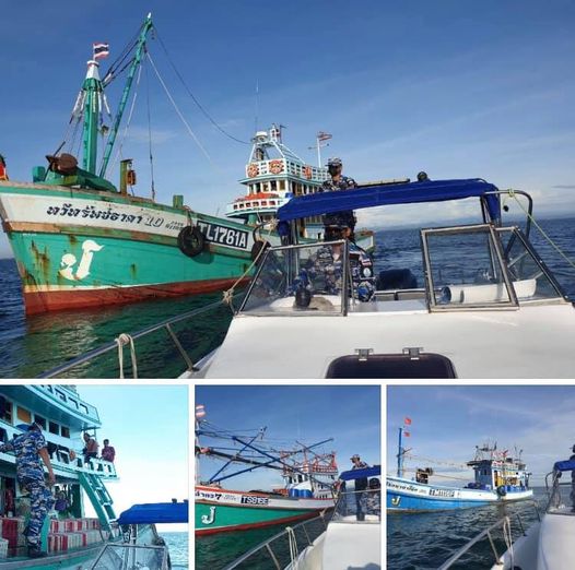 ตรวจเรือประมงเพชรบุรี เอกสารครบตามระเบียบ IUU