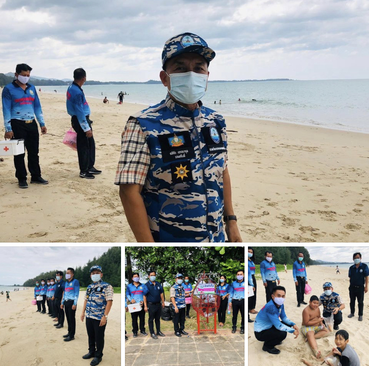 รองฯ ทช. ตรวจเยี่ยมศูนย์ดูแลนักท่องเที่ยวทางทะเลหาดบางสัก