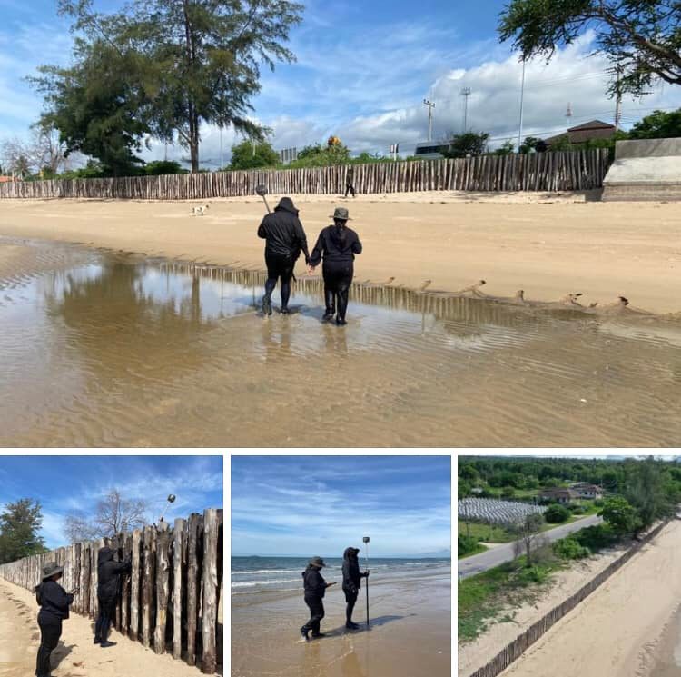 สำรวจชายฝั่งหาดบ้านหว้าโทน ระบบหาดคลองวาฬ-วังด้วน