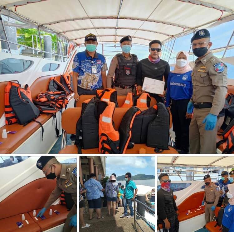 ร่วมทีม ศรชล.สตูล ตรวจเรือเข้าออกทะเลชายแดนสตูล