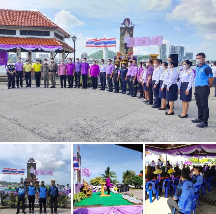 เทศบาลศรีราชา จัดปล่อยพันธุ์กุ้งลงทะเลเฉลิมพระเกียรติ