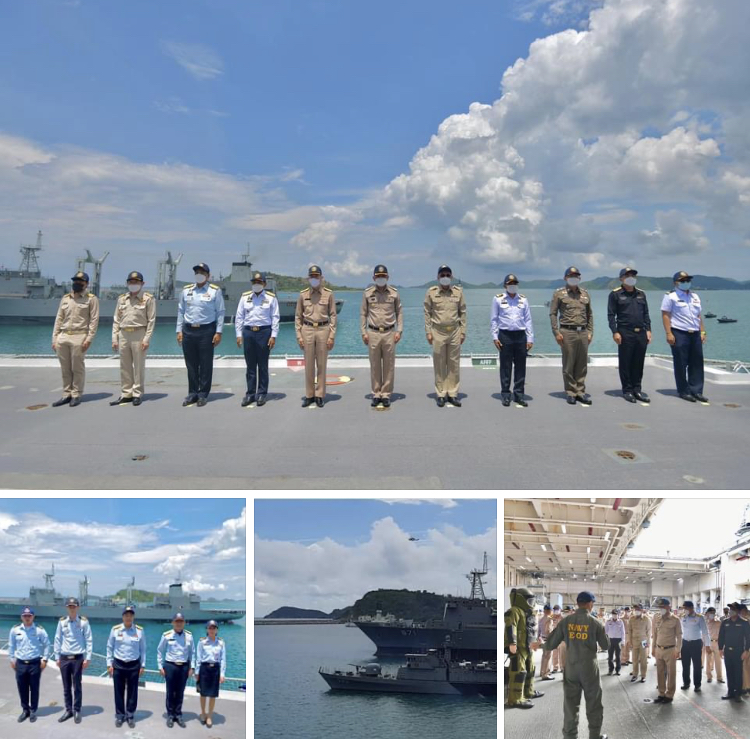 กรมทะเล ร่วมงานฝึกปฏิบัติการ ศรชล. ปกป้องทะเลไทย