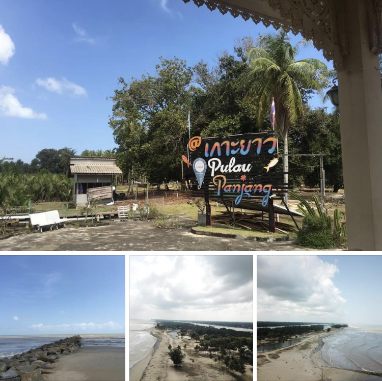 ติดตามสถานภาพชายฝั่ง หาดเกาะยาว นราธิวาส