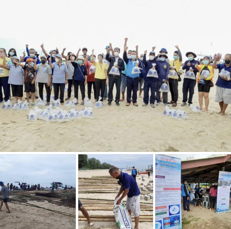 กลุ่มประมงพื้นบ้านตำบลชิงโค จัดกิจกรรมฟื้นฟูทะเล