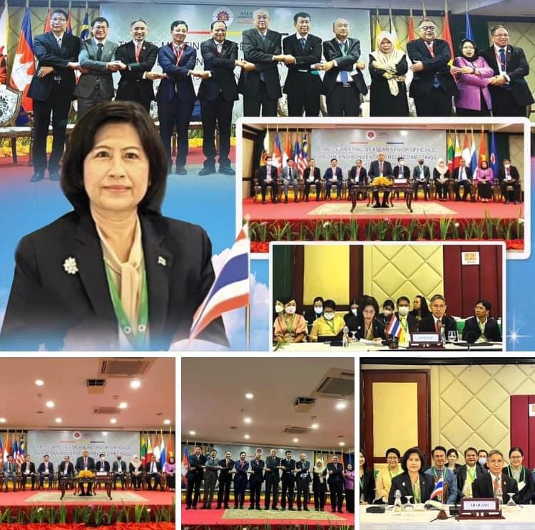 กรมทะเล ร่วมประชุมเจ้าหน้าที่อาวุโสอาเซียนด้านสิ่งแวดล้อม เมืองเสียมราฐ ราชอาณาจักรกัมพูชา