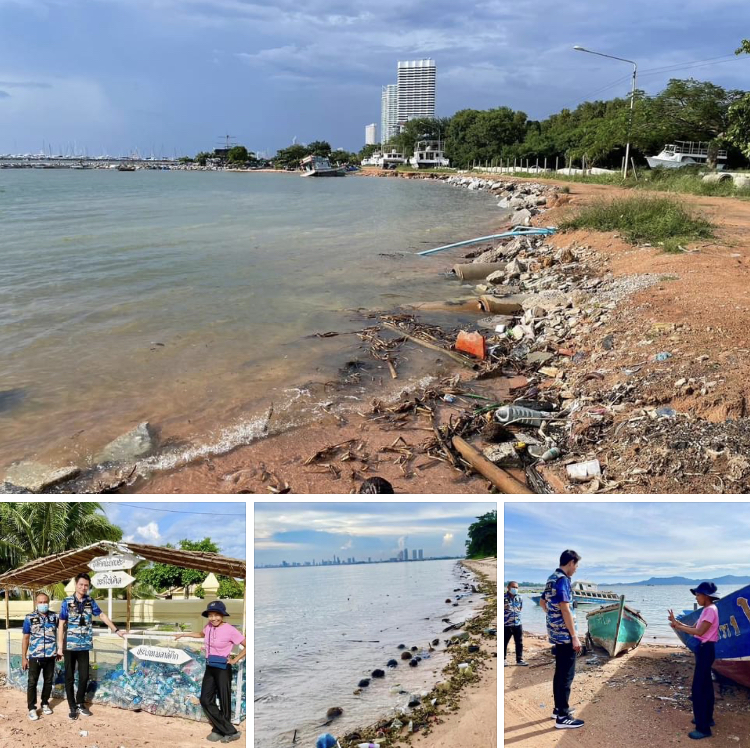 เคลียร์หาดจอมเทียน เตรียมพร้อมท่องเที่ยวน้ำทะเลใส
