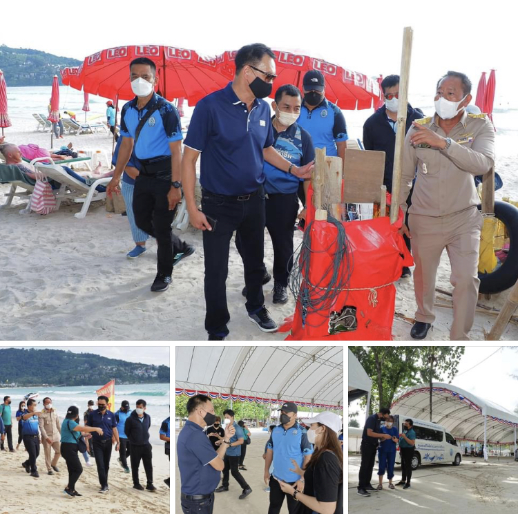 อธิบดี ทช. ตรวจความพร้อมจัดงานวันทะเลโลก หาดป่าตอง