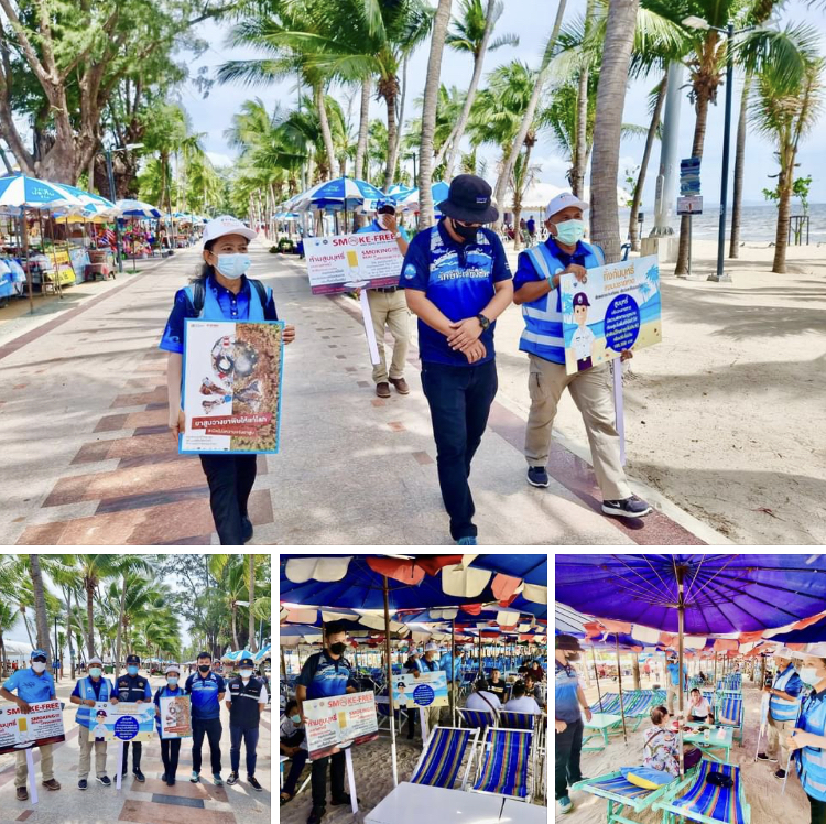 รณรงค์ชายหาดปลอดบุหรี่ เพื่อหาดบางแสนสะอาดอย่างยั่งยืน