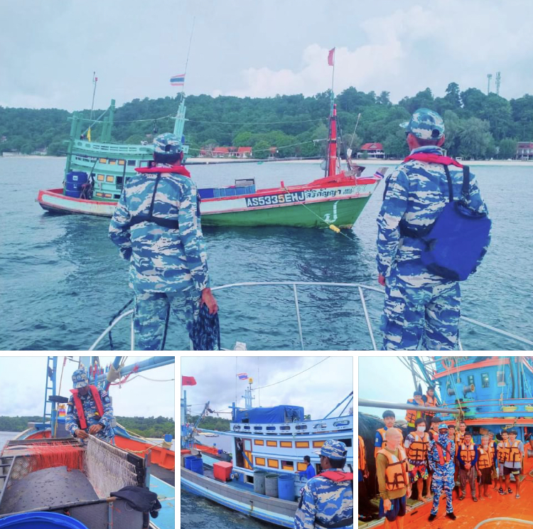 ตรวจเรือประมง IUU ทะเลภูเก็ต