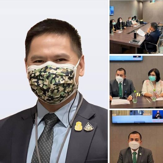 รองกรมทะเล นำทีมสนับสนุนข้อมูลตอบกระทู้สมาชิกวุฒิสภา