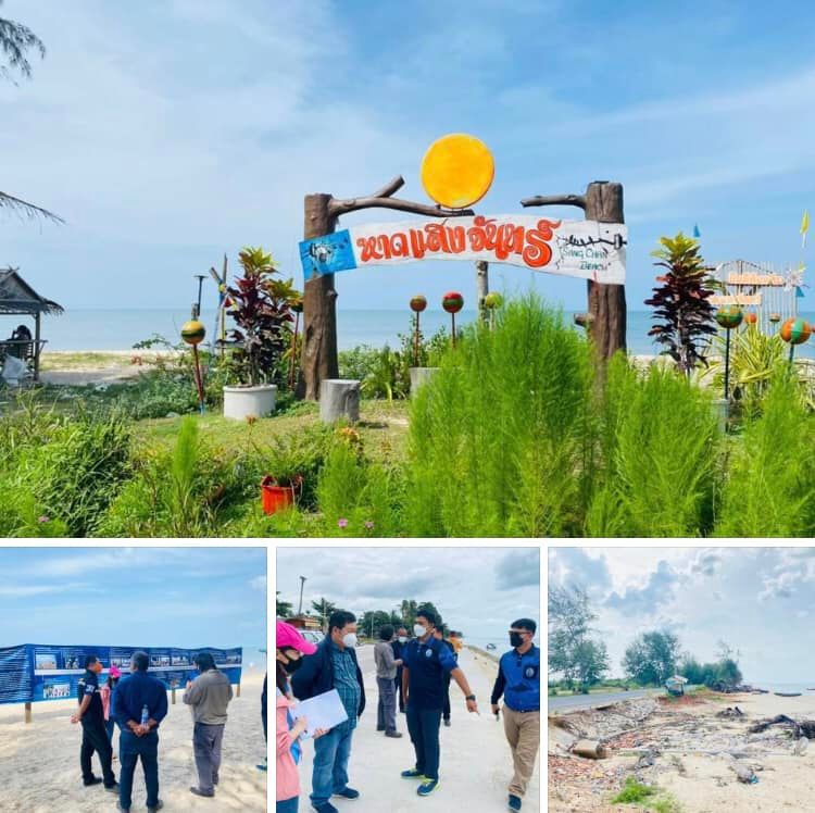 ตรวจสอบพื้นที่ เตรียมกำหนดแผนจัดการแนวชายฝั่งนครศรี-สงขลา