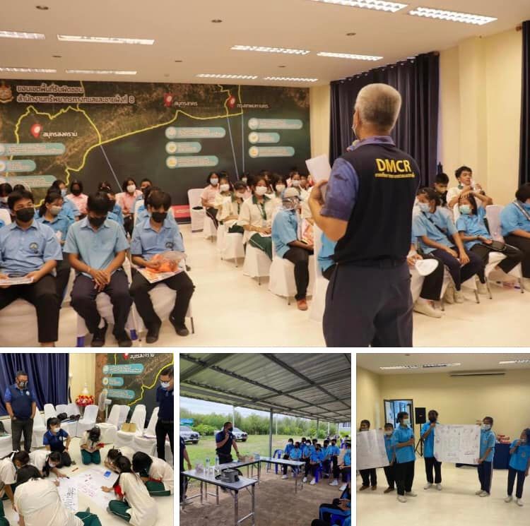 สนับสนุนความรู้ทะเลและชายฝั่ง ในงานอบรมเทศบาลบางหญ้าแพรก