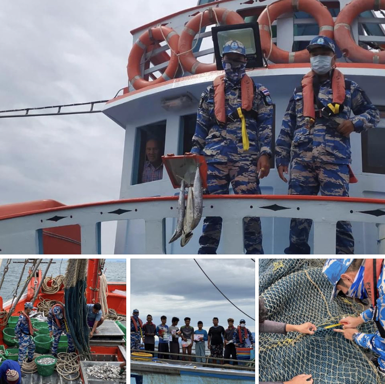 ตรวจเรือประมง IUU ทะเลเพชรบุรี