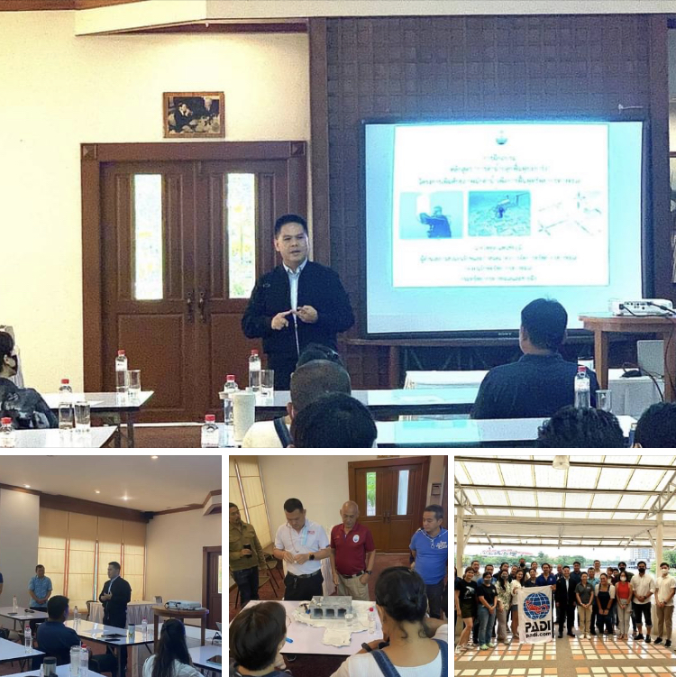 รมว.ทส. ร่วมอบรมครูสอนดำน้ำเพื่องานอนุรักษ์ปะการัง
