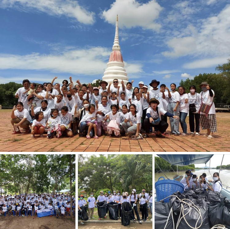 เครือข่ายรักษ์ป่าชายเลน รวมทีมฟื้นฟูป่าพระเจดีย์กลางน้ำระยอง