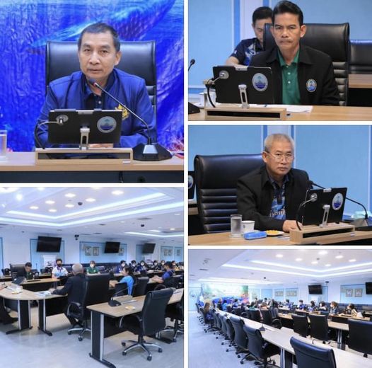 รองอธิบดี ทช. ประชุมมอบนโยบายในการปฏิบัติงานให้แก่กองกฎหมาย และร่วมแสดงความยินดีกับ ผู้อำนวยการกองกฎหมาย "คนใหม่"