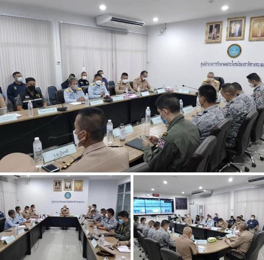 กรมทะเลและชายฝั่ง ร่วมประชุมหน่วยงานที่ปฏิบัติการทางเรือสนับสนุนภารกิจใน ศรชล.ภาค 2