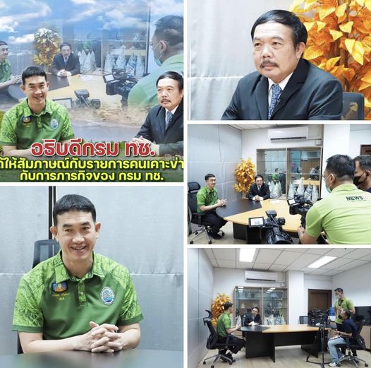 อธิบดีกรม ทช. ได้ให้สัมภาษณ์กับรายการคนเคาะข่าวกับภารกิจของ กรม ทช.